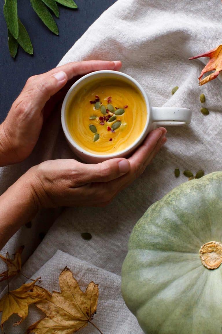 Roasted Pumpkin Soup (without cream)
