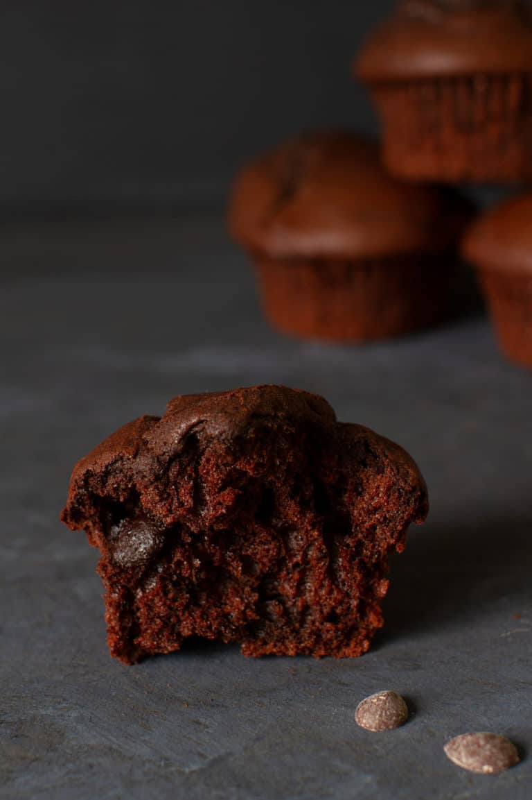 Triple Chocolate Muffins (without oil)