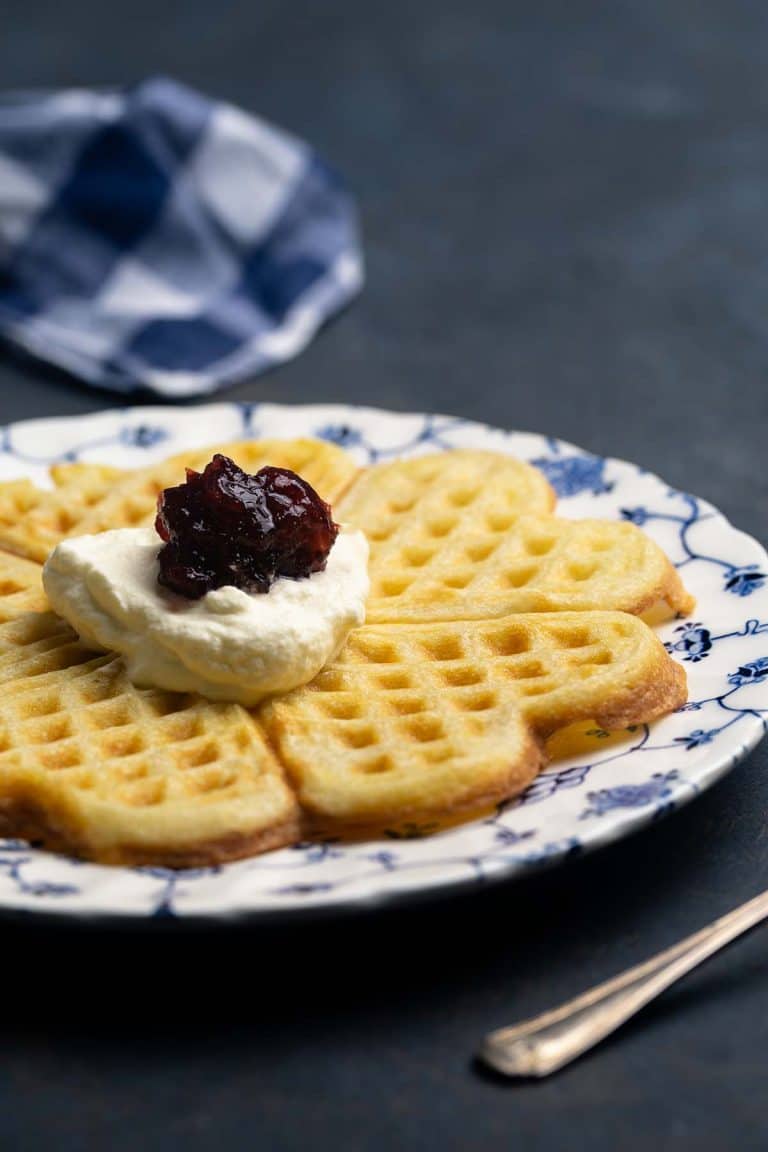 Crispy Swedish Waffles (Frasvåfflor)